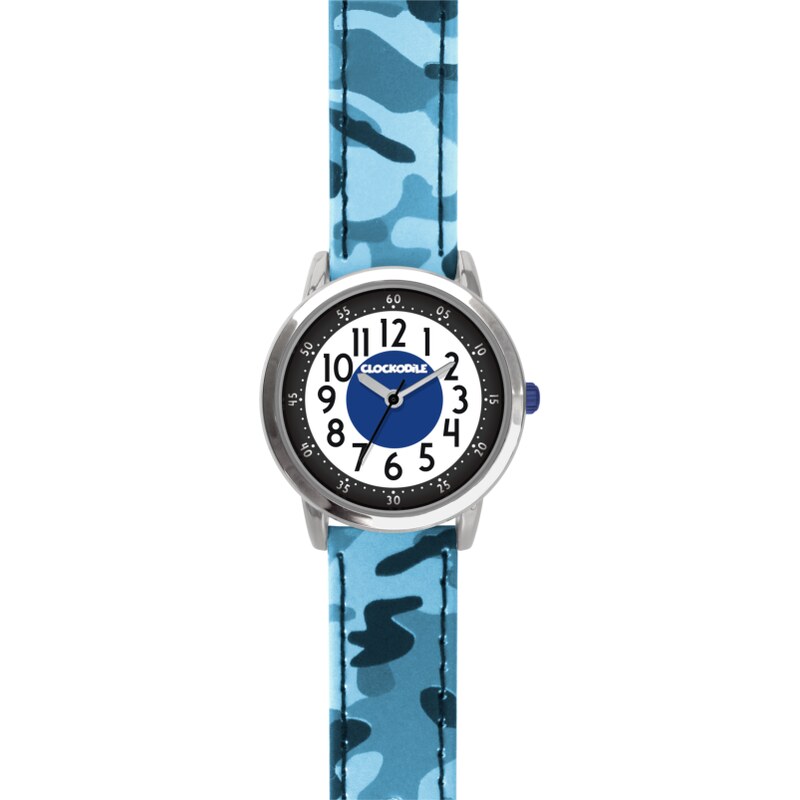 CLOCKODILE Modré chlapecké dětské hodinky CLOCKODILE ARMY s