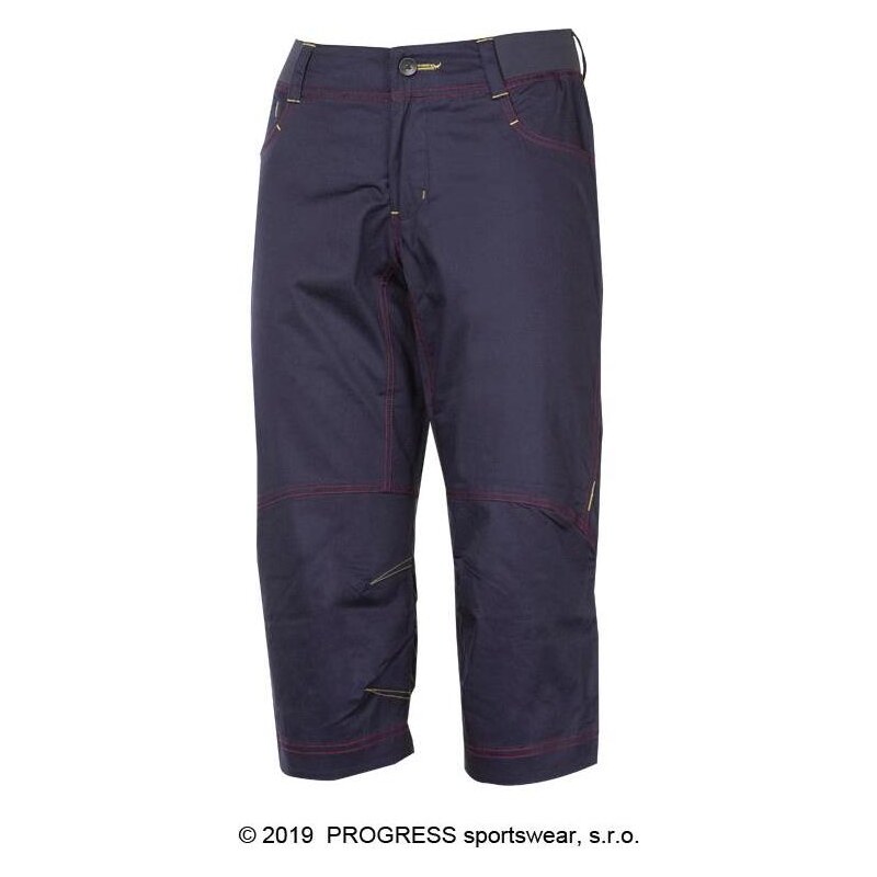 Dámské 3/4 outdoorové kalhoty PROGRESS Paprica 3Q tm.modrá 89563437