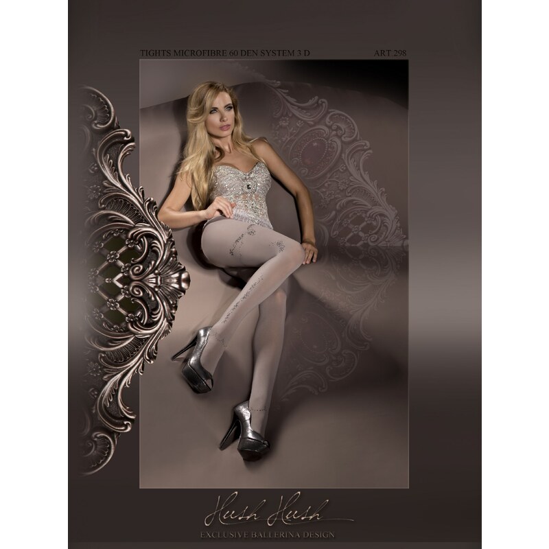 Luxusní punčochové kalhoty Ballerina 298 Černá
