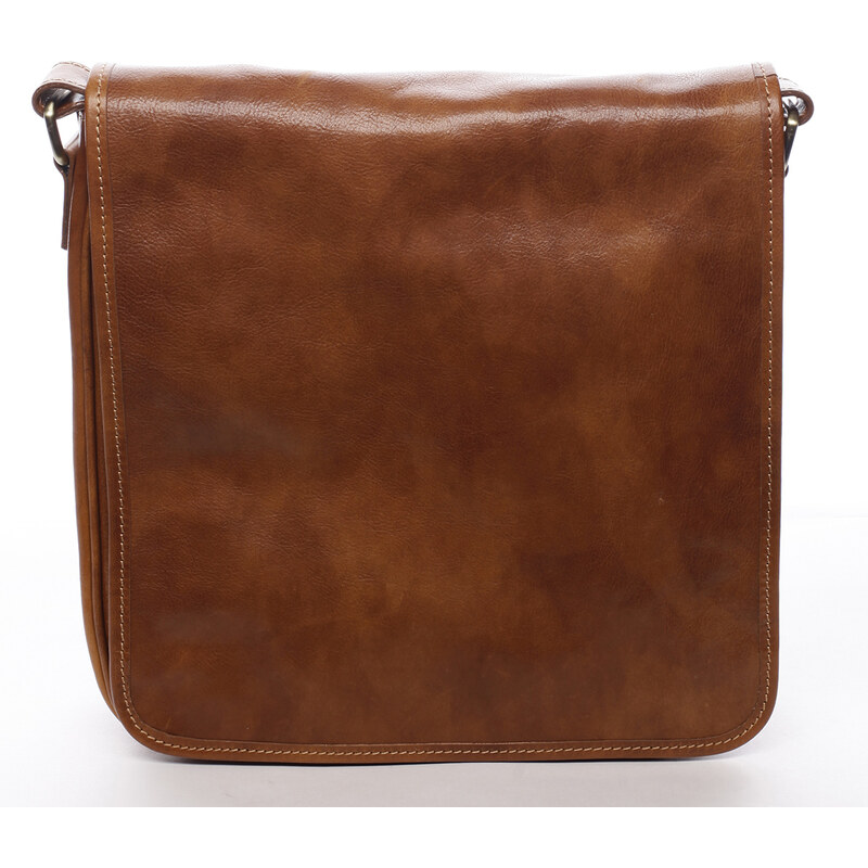 Delami Vera Pelle Kožená crossbody taška koňaková - Delami Mason