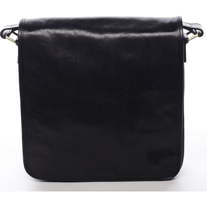 Delami Vera Pelle Kožená crossbody taška černá - Delami Mason