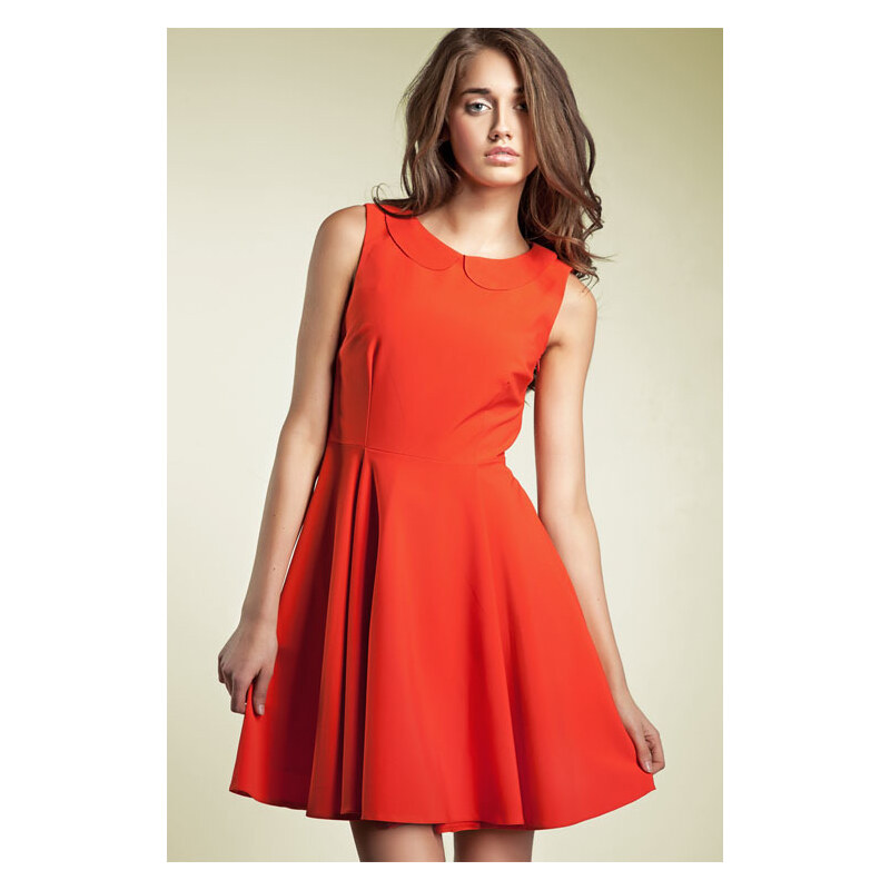 Šaty Nife S26, oranžová