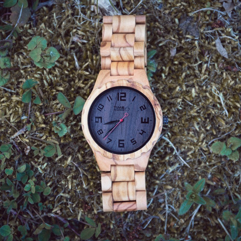 Dřevěné hodinky TimeWood SELMA