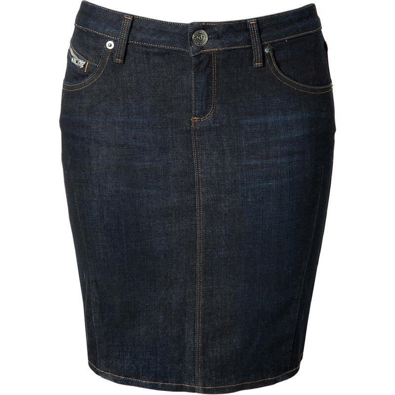 True Religion Jeans Skirt in Ghost Wash