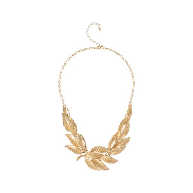 Promod Laurel leaf necklace