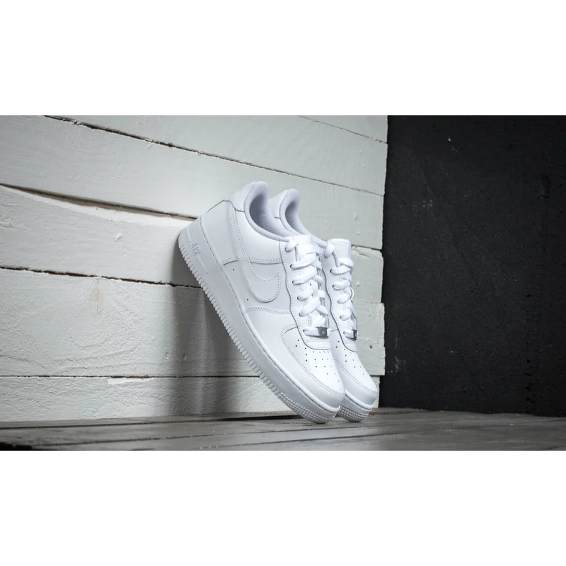 Dámské boty Nike Air Force 1 (GS) White/ White-White - GLAMI.cz