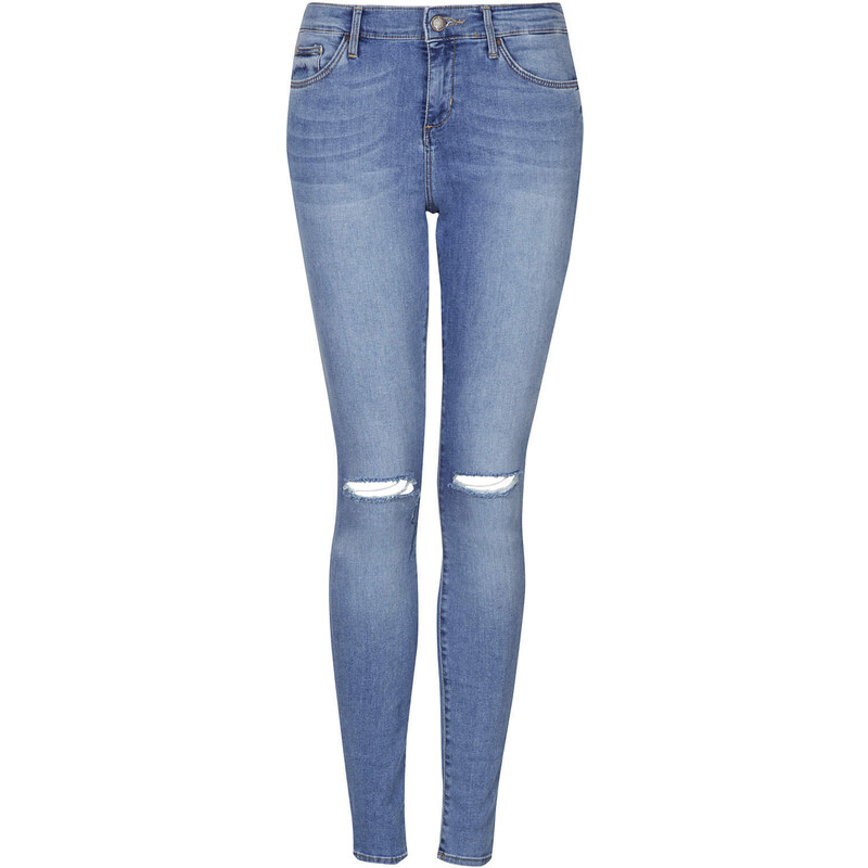 Topshop MOTO Salt and Pepper Leigh Jeans