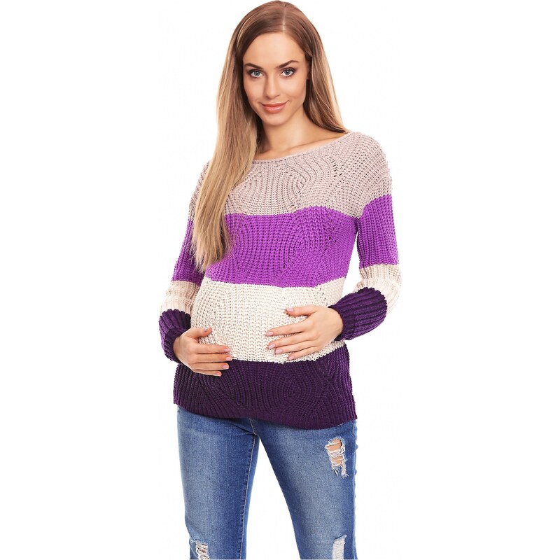 Těhotenský svetr model 132023 PeeKaBoo 47936653