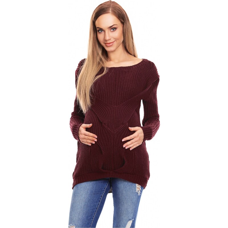 Těhotenský svetr model 132031 PeeKaBoo 47936657