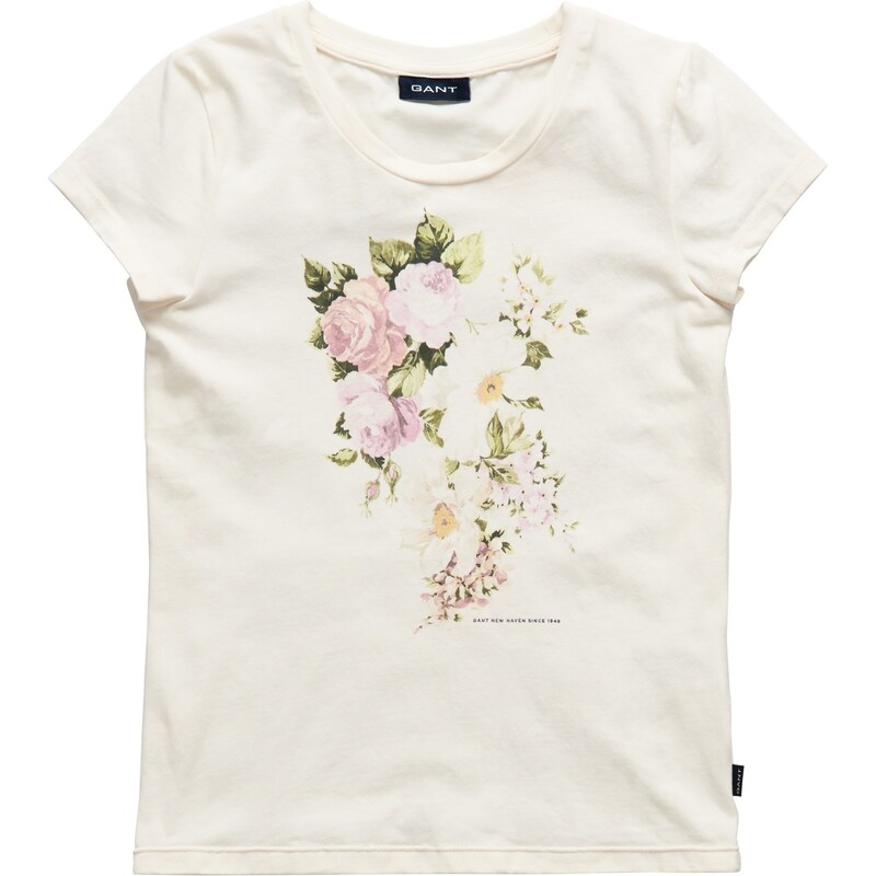 Gant Girls Flower T-Shirt 3-8 Yrs