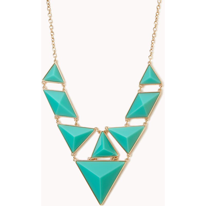 Forever 21 Statement Faux Stone Necklace