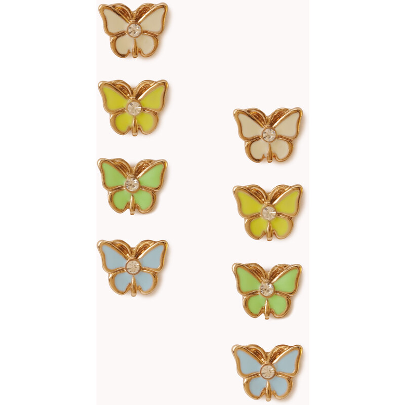 Forever 21 Dreamy Butterfly Stud Set