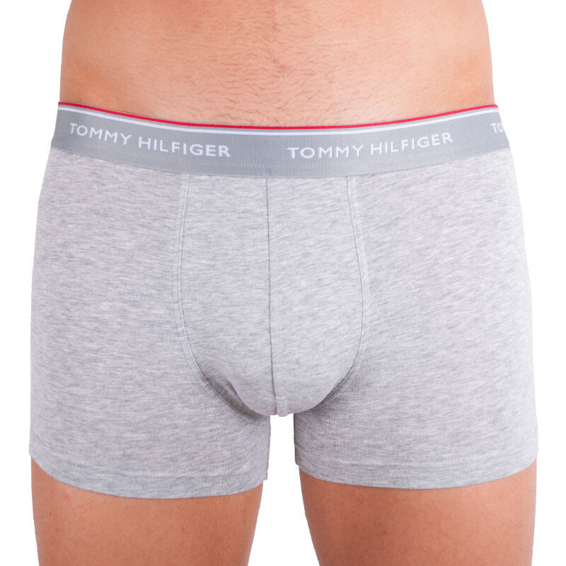 3PACK pánské boxerky Tommy Hilfiger vícebarevné nadrozměr (1U87905252 004) 3