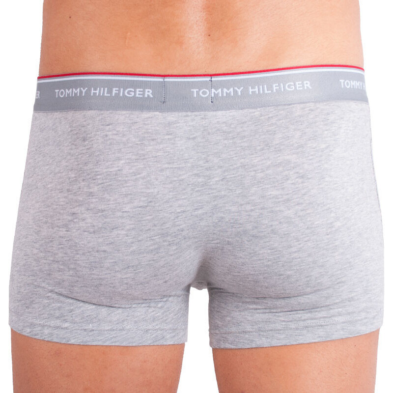 3PACK pánské boxerky Tommy Hilfiger vícebarevné nadrozměr (1U87905252 004) 3