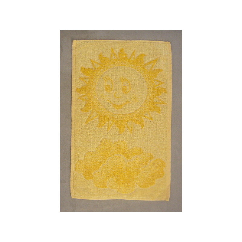 Frotex Dětský ručník - Sluníčko žluté