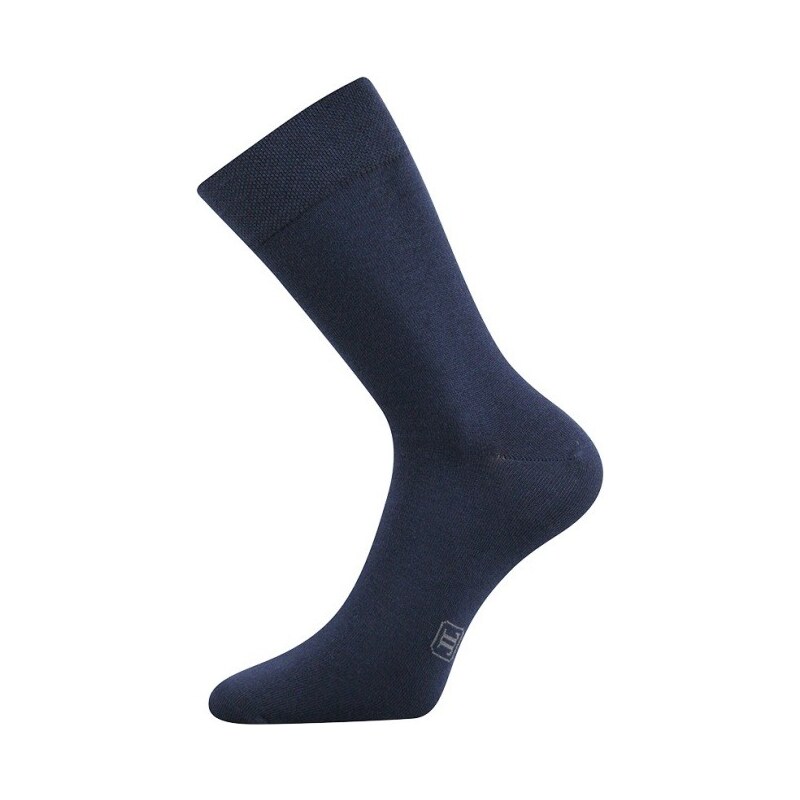 Lonka Tmavě modré pánské ponožky Decolor