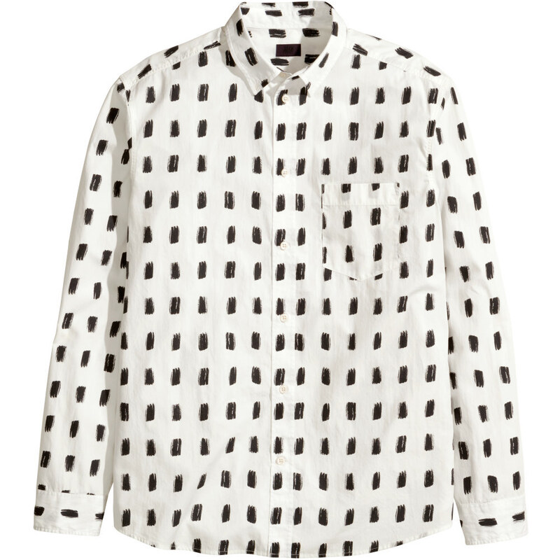 H&M Patterned cotton shirt