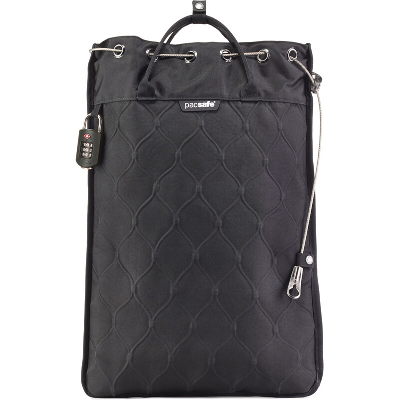 PACSAFE taška TRAVELSAFE 12L GII black