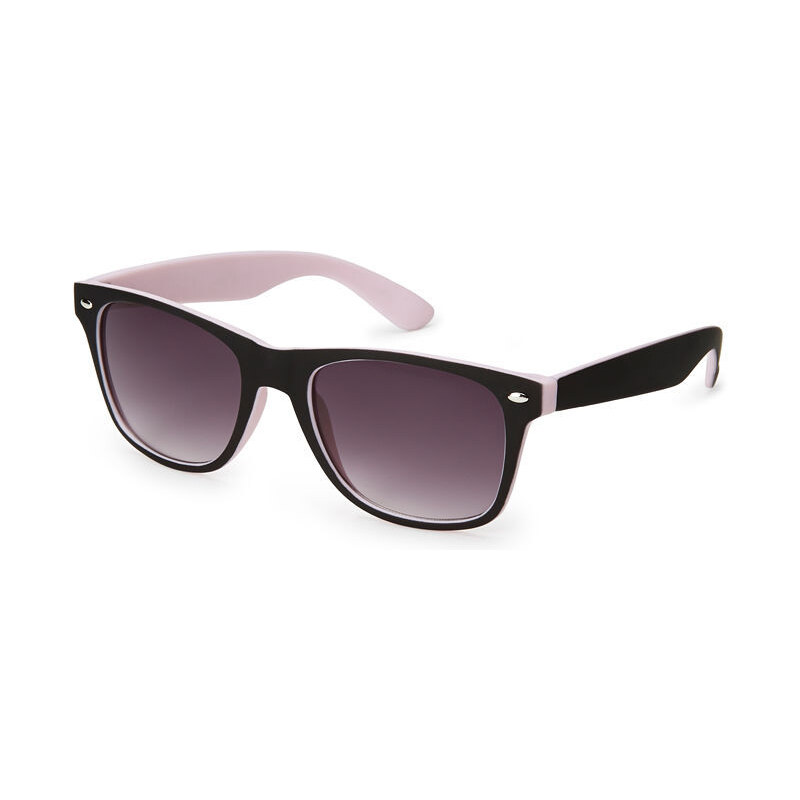 FOREVER21 F3591 Colorblocked Wayfarer Sunglasses