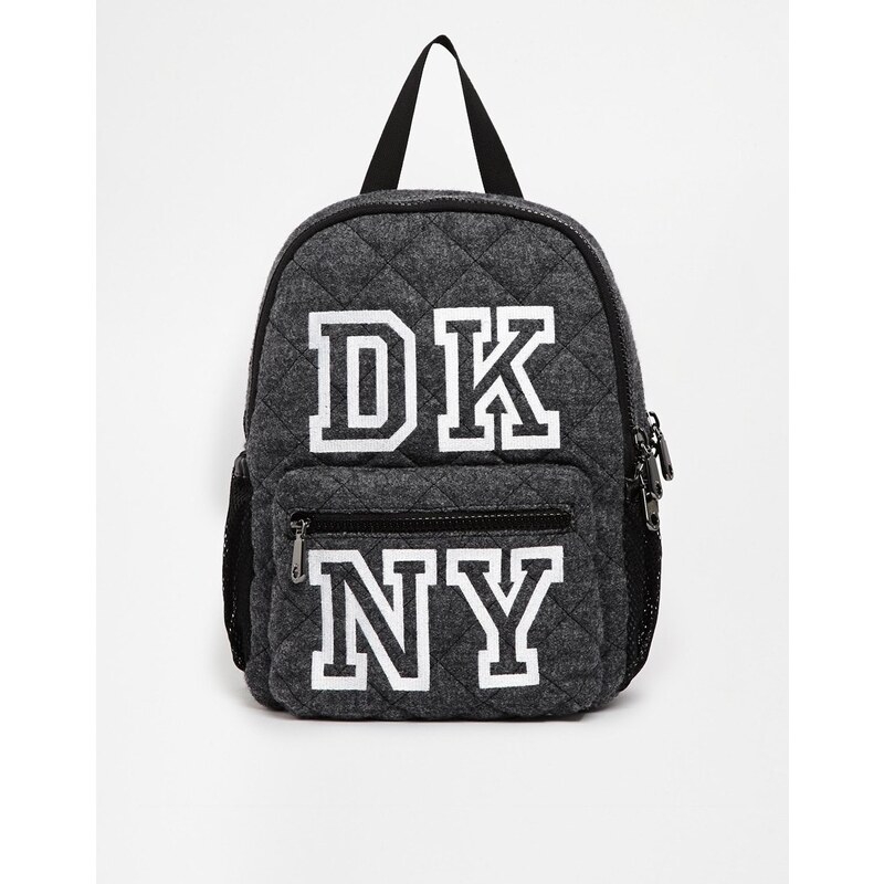 DKNY Active Quilted Backpack - Grey