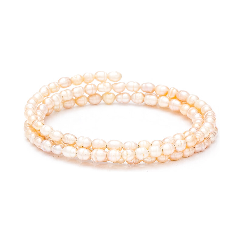 Buka Jewelry Perlový náramek Pare – bílý 114414287