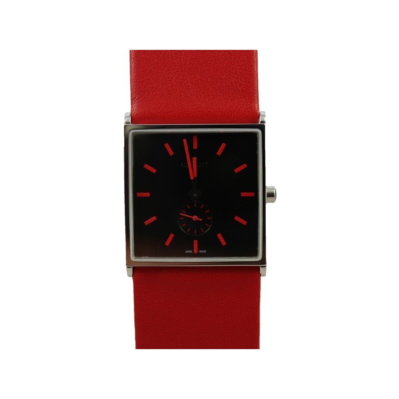 Dámské hodinky a.b.art - E604 - černo červená