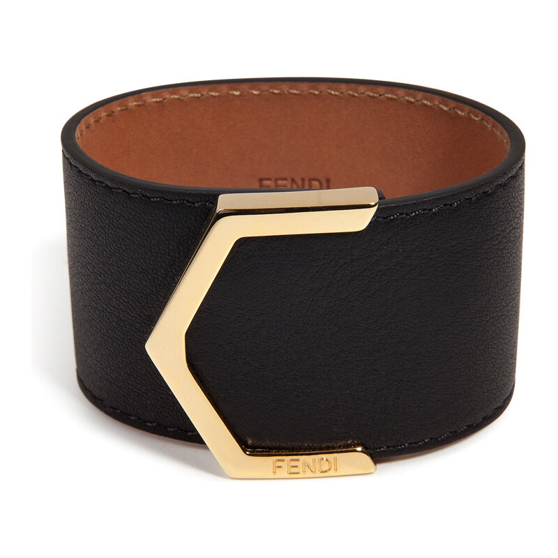 Fendi Leather 2Jours Bracelet