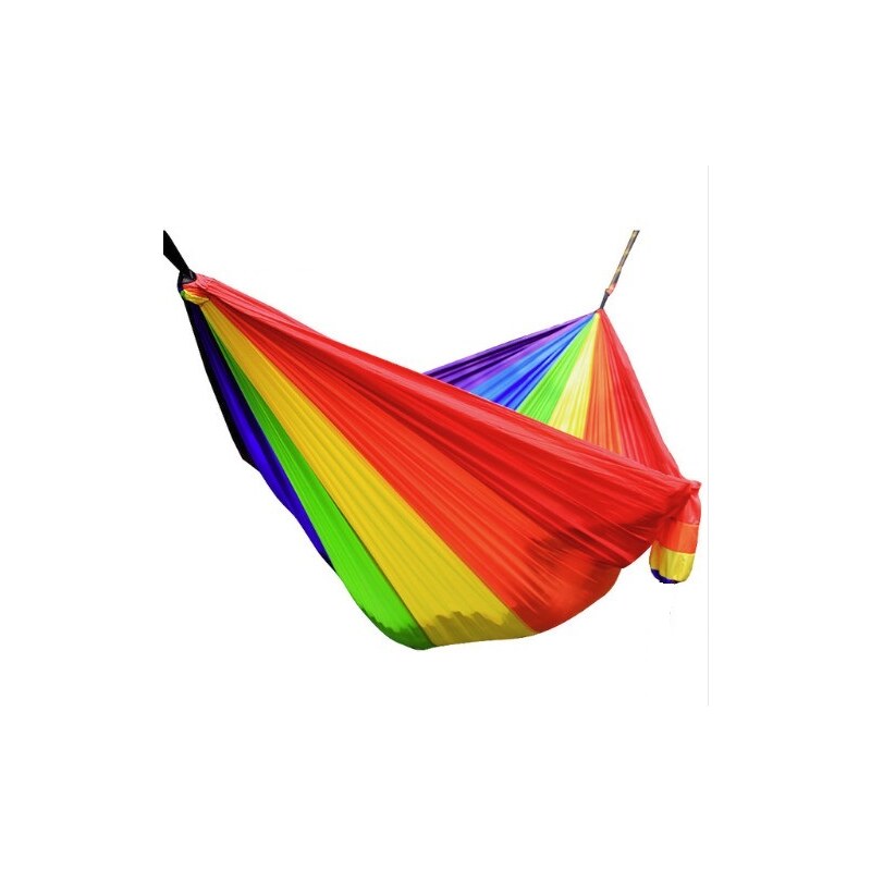 Amparo Miranda Houpací síť Hamaka Parachute 404009 Rainbow