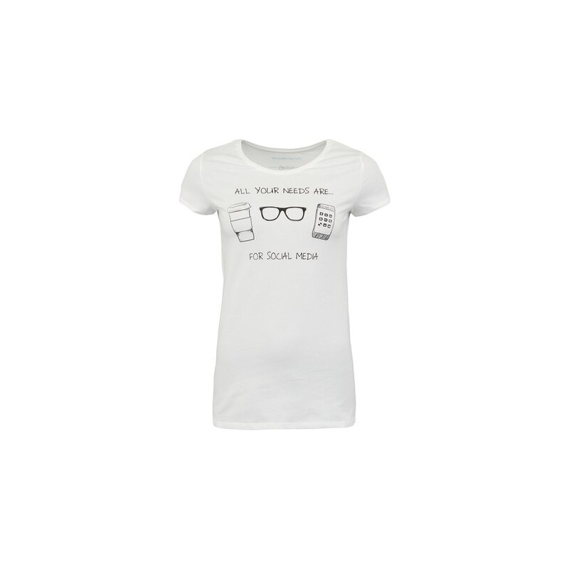 Dámské bílé tričko Dogo Your Needs For SM