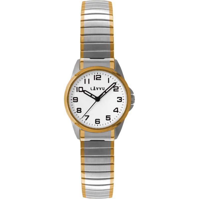 Dámské pružné hodinky LAVVU STOCKHOLM Small Bicolor LWL5014 38507608