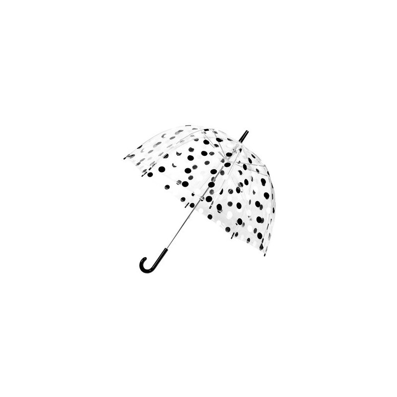 Deštník Lindy Lou Chaplin s černo-bílými puntíky