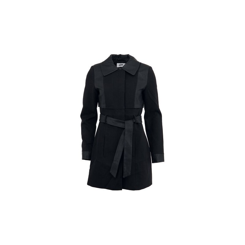 Černý elegantní kabát Vero Moda Makayla