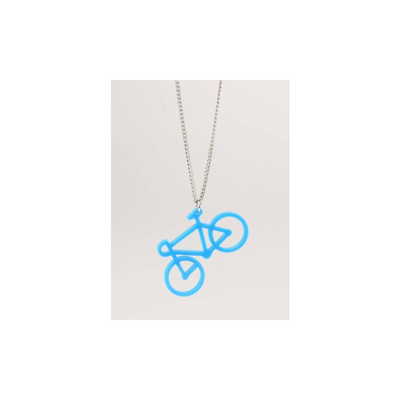 Modrý náhrdelník Timi Bicycle