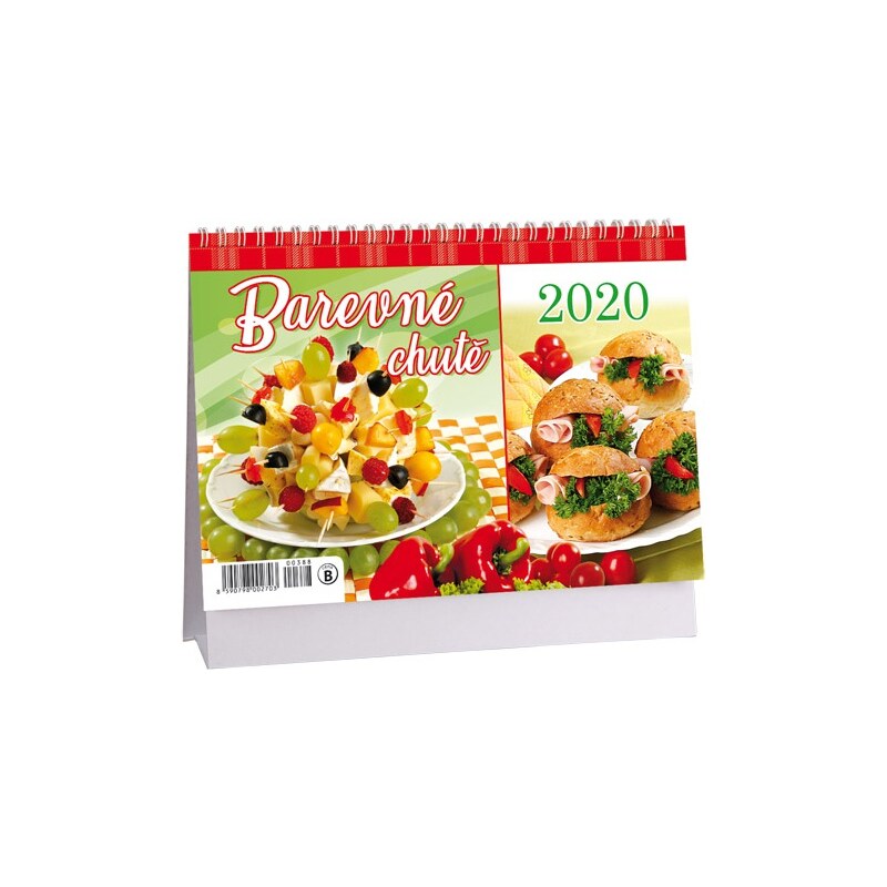 ARIA-CARDS s.r.o. Stolní kalendář Barevné chutě 2020 AK388-20