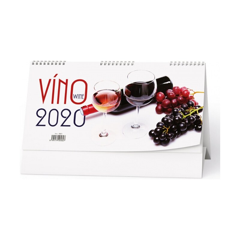 Baloušek s.r.o. Stolní kalendář Víno 2020 BSE1-20