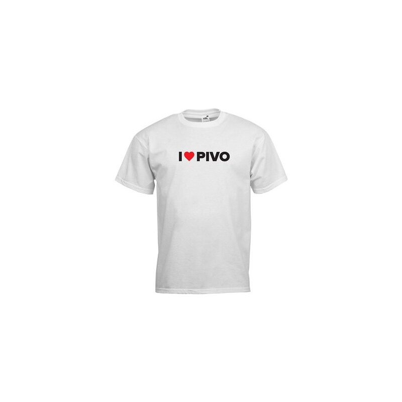 Pánské tričko ZOOT Originál I ♥ PIVO