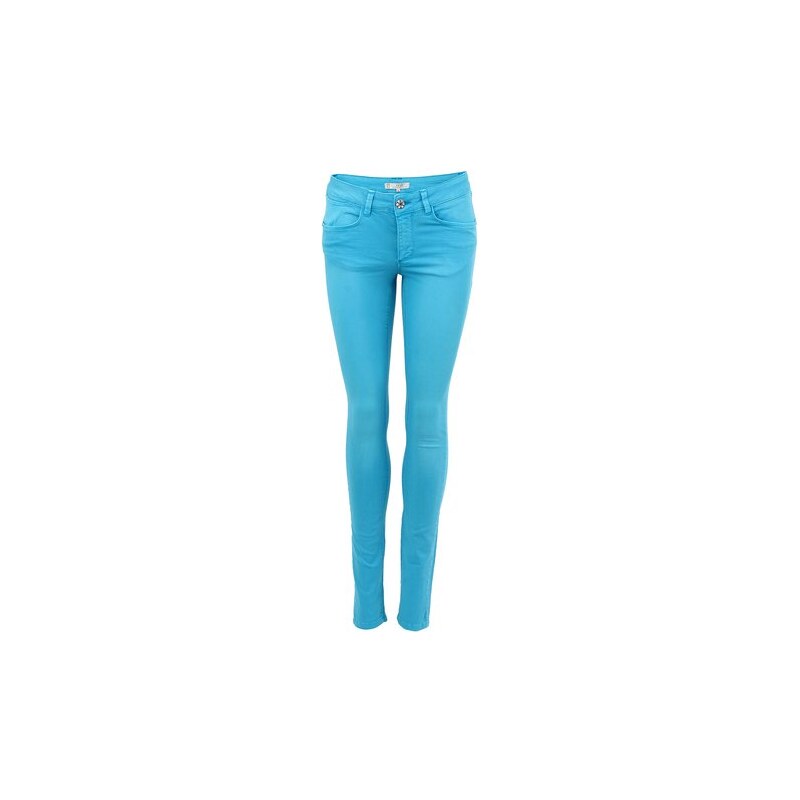 Zářivě modré úzké džíny YAYA