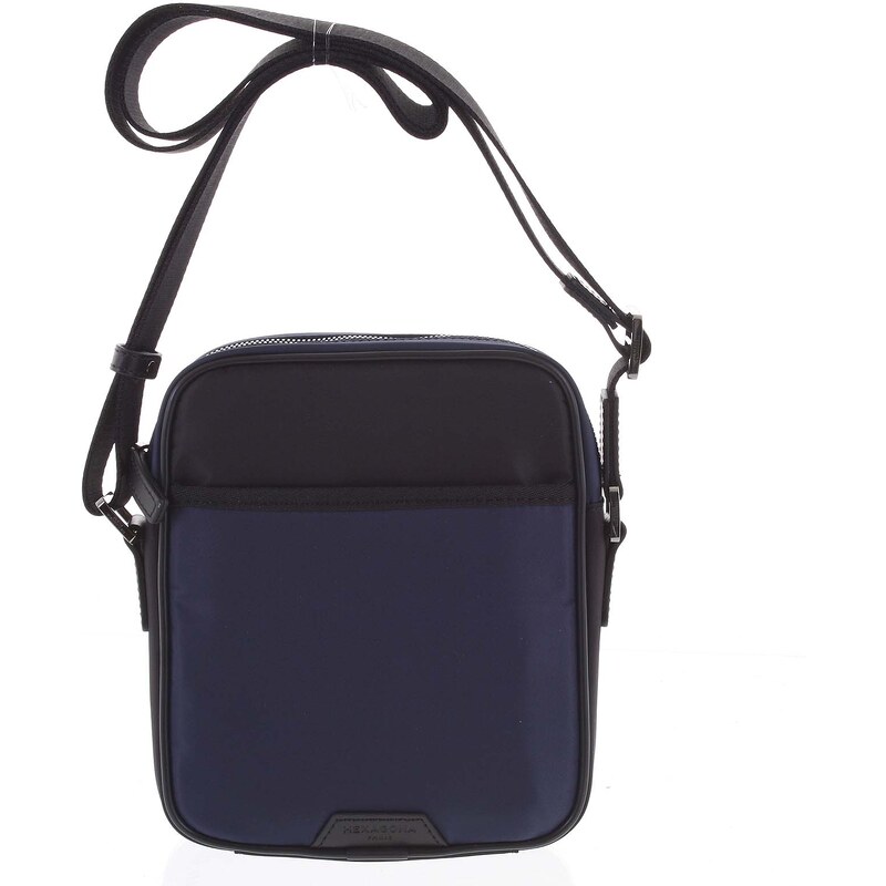 Pánská crossbody taška modro černá - Hexagona Aquino modrá