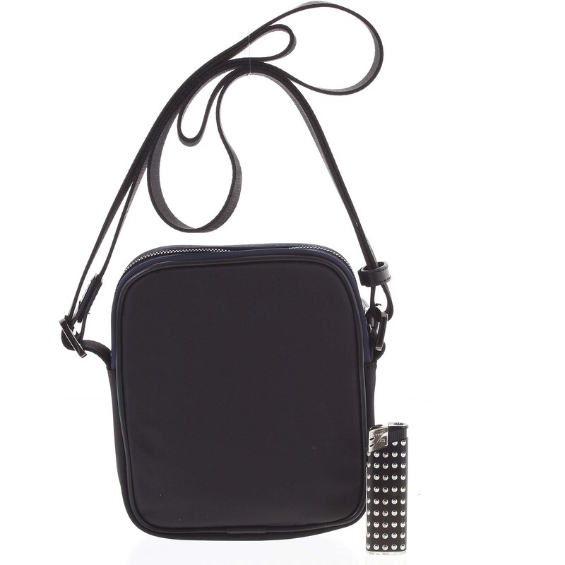 Malá pánská crossbody taška modro černá - Hexagona Arga modrá