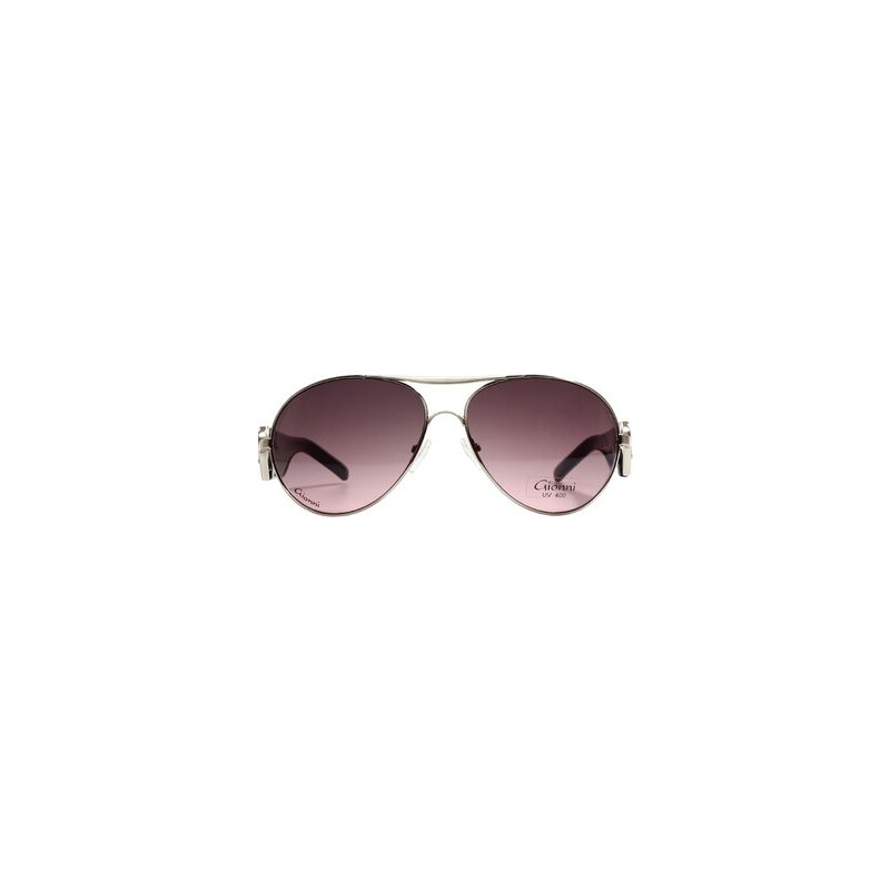 Dámské sluneční brýle Gionni Aviator se srdíčkem - růžové