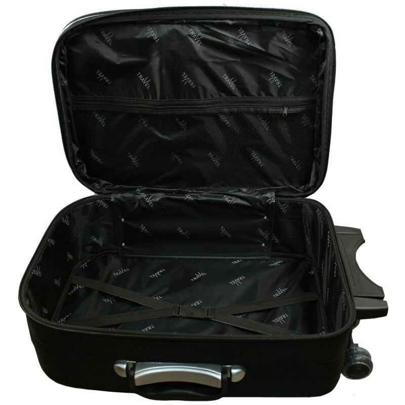 Cestovní kufr RGL 801 černý/šedý - malý