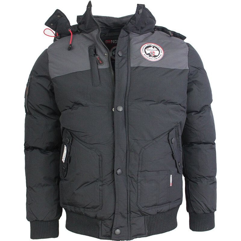 GEOGRAPHICAL NORWAY bunda pánská VOLVA MEN JKT 005 zimní, prošívaná s kapucí