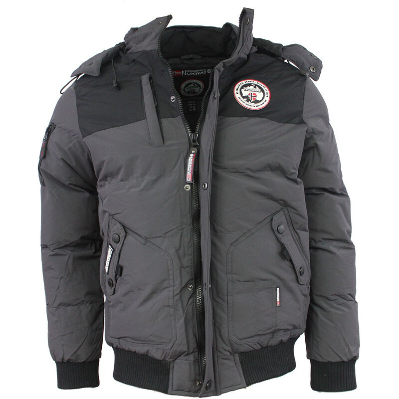 GEOGRAPHICAL NORWAY bunda pánská VOLVA MEN JKT 005 zimní, prošívaná s kapucí