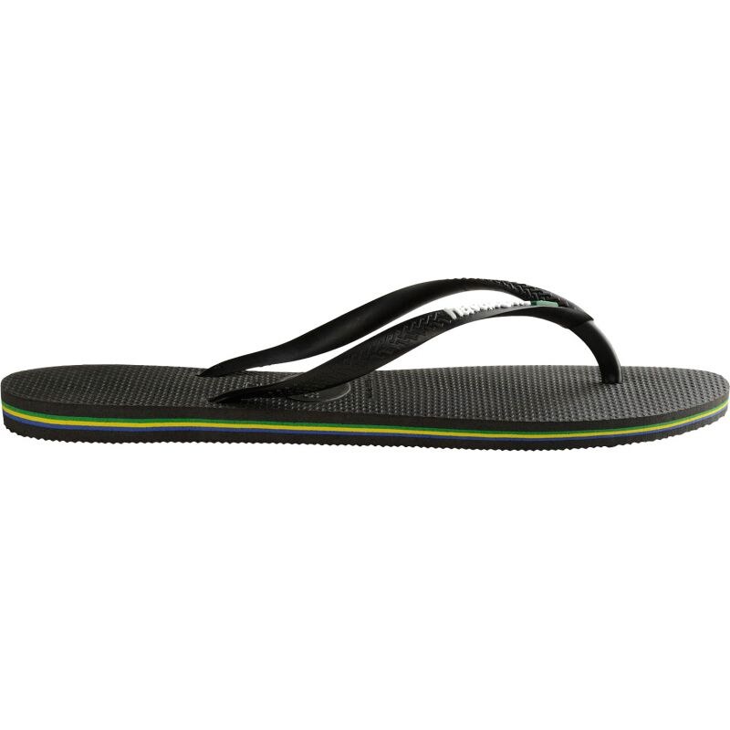 ŽABKY HAVAIANAS SLIM BRASIL LOGO WMS - černá -