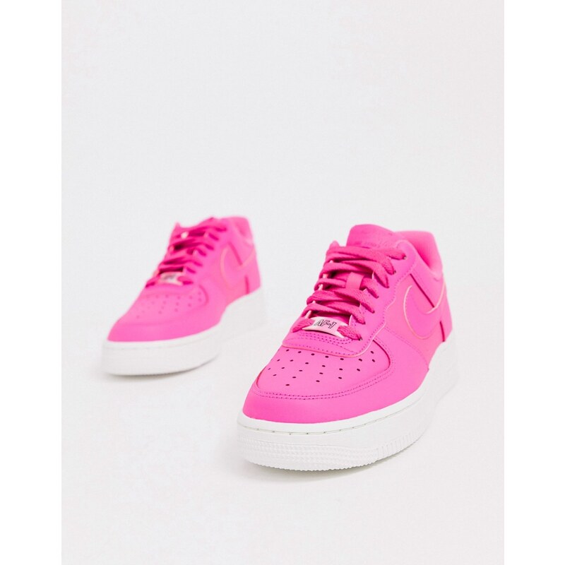 Nike air force 1 '07 hot pink trainers hot sale