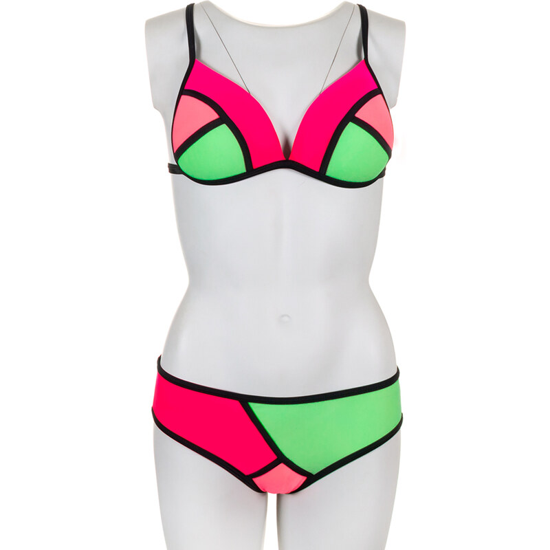 Fashion Icon Dámské plavky dvoudílné Summer Lux de Modera trojúhelníčkové košíčky DA0004-0610