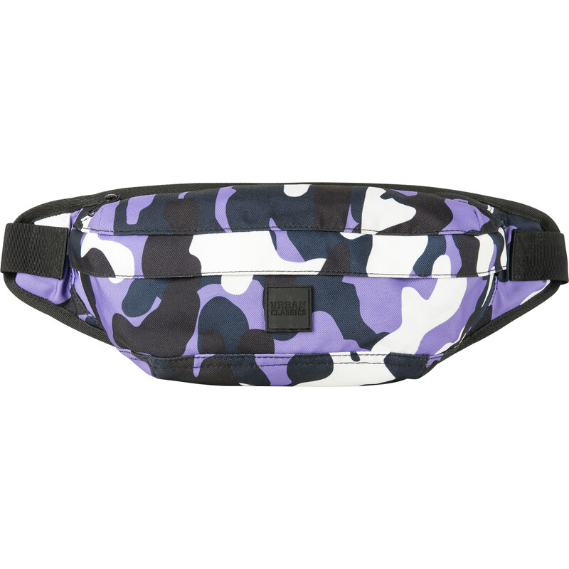 Urban Classics Accessoires Camo taška přes rameno ultrafialová kamufláž