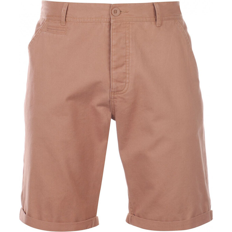 Kraťasy pánské Kangol Chino Shorts Dark Sand