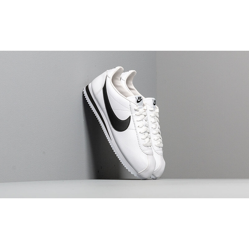 Pánské boty Nike Classic Cortez Leather White/ Black - GLAMI.cz