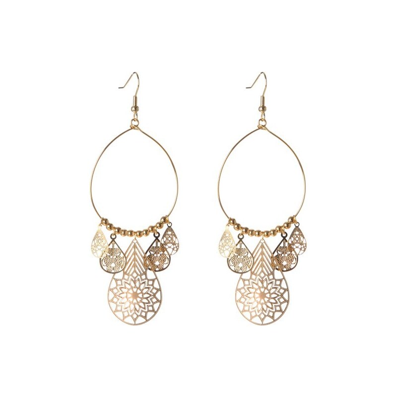 Promod Gold-coloured earrings